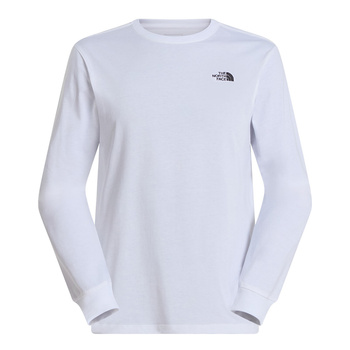 Longsleeve męski The North Face EVOLUTION SIMPLE DOME REGULAR biały NF0A8EU3FN4