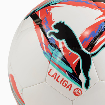 Piłka nożna unisex Puma ORBITA LALIGA 1 MS MINI biała 08428901