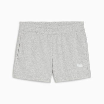 Szorty damskie Puma ESS SMALL LOGO 4 TR szare 68833004