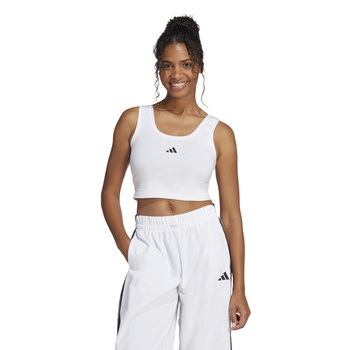 Top sportowy damski adidas ESSENTIALS SMALL LOGO biały JD0545