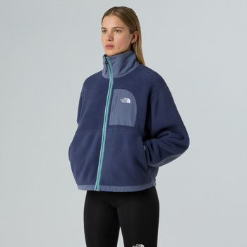 Kurtka polarowa damska The North Face YUMIORI OFF PEAK FULL ZIP niebieska NF0A8EUZE1I
