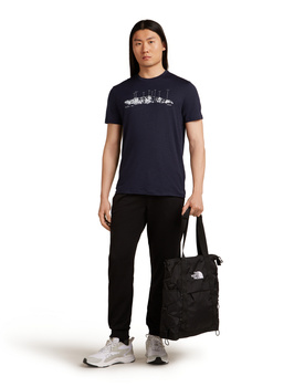 Koszulka męska Icebreaker 150 TECH LITE granatowa IB0A57BU401