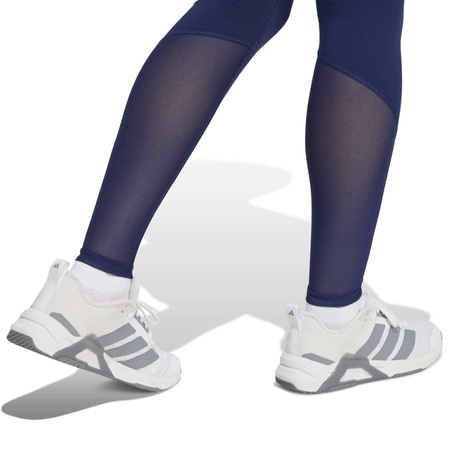 Legginsy treningowe damskie adidas TECHFIT niebieskie JZ0792