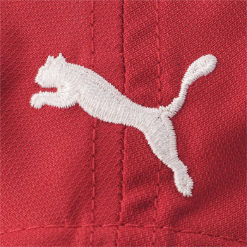 Czapka z daszkiem unisex Puma Ferrari SPTWR Race czerwona 02400301