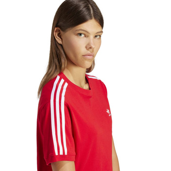 Koszulka damska adidas 3-STRIPES czerwona IR8050