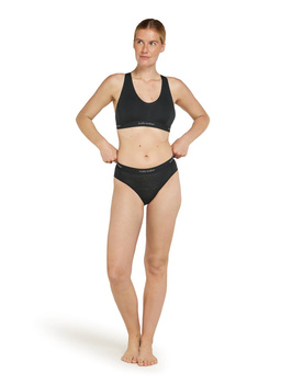 Majtki damskie Icebreaker MER 125 COOL-LITE SPRITE czarne IB0A5725001