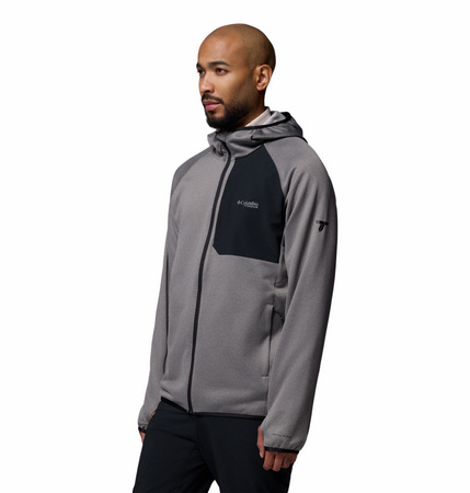 Bluza z kapturem męska Columbia TRIPLE CANYON II szara 2094973023