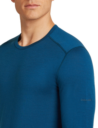 Longsleeve termiczny męski Icebreaker 200 OASIS niebieski IB1043650GP
