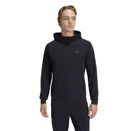 Bluza z kapturem męska adidas D4T HYBRID czarna KA4821