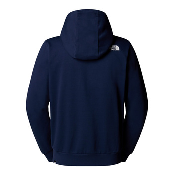 Bluza z kapturem męska The North Face SIMPLE DOME FULL ZIP granatowa NF0A89FD8K2