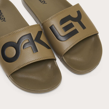 Klapki męskie Oakley B1B SLIDE 2.0 zielone FOF100424-7CE