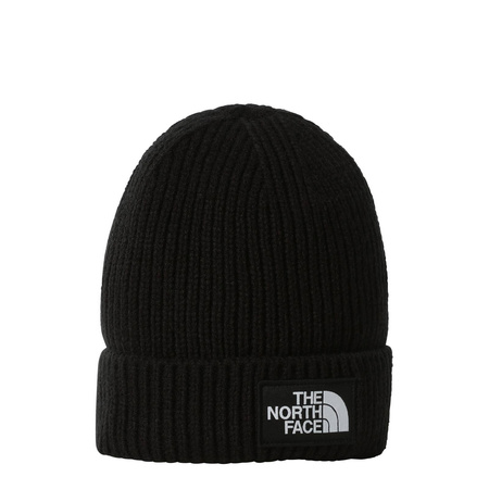 Czapka zimowa unisex The North Face LOGO CUFFED BEANIE czarna NF0A3FJXJK3
