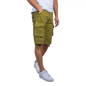 Spodenki męskie Alpha Industries JET zielone 191200-440