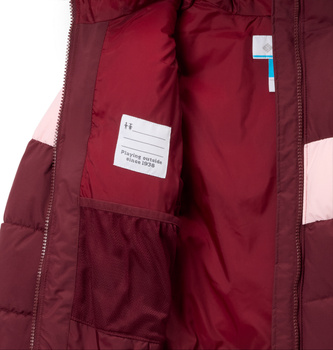 Kurtka narciarska dziewczęca Columbia ARCTIC BLAST III bordowa 2089741624