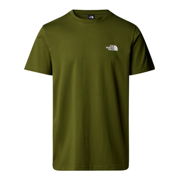 Koszulka męska The North Face SIMPLE DOME zielona NF0A87NGBRI