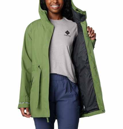 Płaszcz damski Columbia HERE AND THERE TRENCH II zielony 2034763352