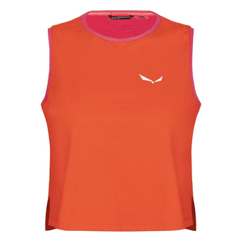 Tank top damski Salewa PEDROC DRY pomarańczowy 00-0000028322_4151