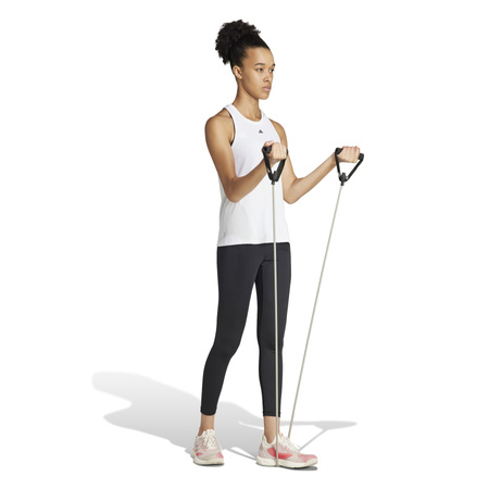 Tank top treningowy damski adidas D4T biały IT7427