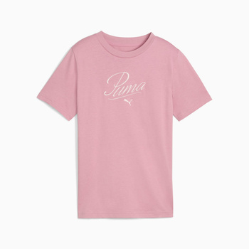 Koszulka dziewczęca Puma ESS SCRIPT różowa 68580565