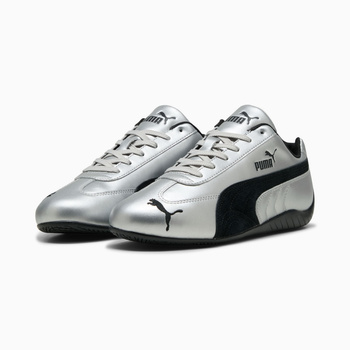 Buty sportowe unisex Puma SPEEDCAT METALLIC srebrne 40368901