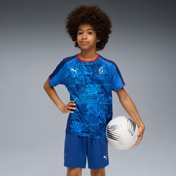 Koszulka chłopięca Puma NEYMAR JR PLAYMAKER JERSEY JR niebieska 66031510