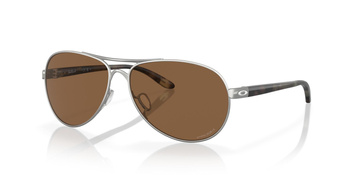 Okulary przeciwsłoneczne unisex Oakley FEEDBACK srebrne OO4079-47