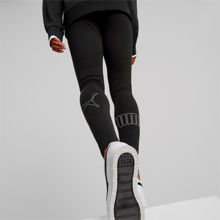 legginsy damskie Puma POWER COLORBLOCK 7/8 czarne 67364101