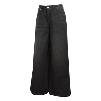 Spodnie jeansowe damskie adidas ADICOLOR ADILENIUM czarne JV7453