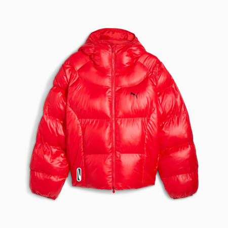 Kurtka puchowa damska Puma PUMATECH-X PUFFER czerwona 63216211