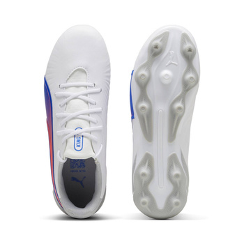 Korki chłopięce Puma KING MATCH FG/AG JR białe 10804802