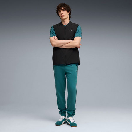 Spodnie dresowe męskie Puma ESS TAPE TR CL turkusowe 69169541