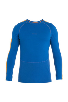 Longsleeve termiczny męski Icebreaker ZONEKNIT 200 niebieski IB0A56HA876