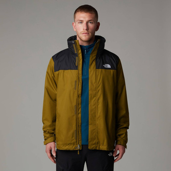 Kurtka wodoodporna męska The North Face EVOLVE II TRICLIMATE brązowa NF00CG555HO