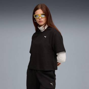 Koszulka damska Puma CLASS RELAXED PINNACLE czarna 68812701