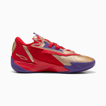 Buty do koszykówki unisex Puma SCOOT ZEROS II GOLD.D.D. czerwone 31222901