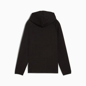 Bluza z kapturem dziewczęca Puma SPACER FZ czarna 68858401