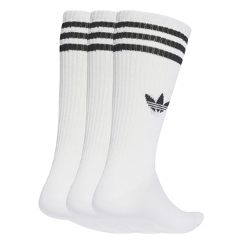 Skarpety unisex adidas 3-STRIPES HIGH 3-PACK białe JV7416