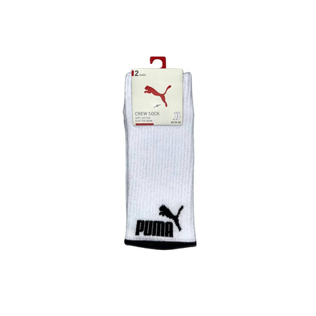 Skarpety unisex Puma COLOUR BLOCK CREW 2-PACK wielokolorowe 93877701