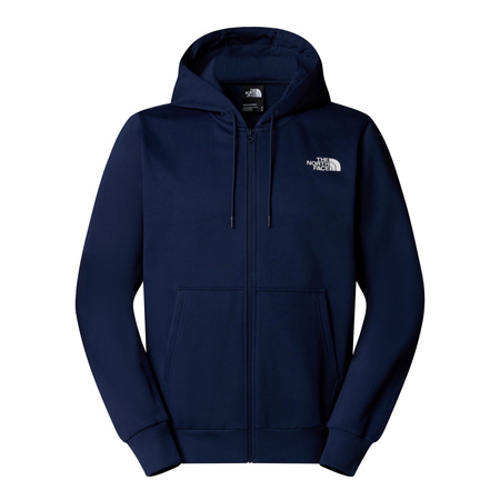 Bluza z kapturem męska The North Face SIMPLE DOME FULL ZIP granatowa NF0A89FD8K2