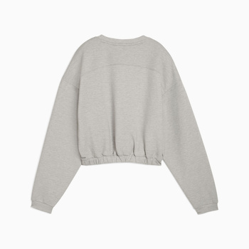 Bluza damska Puma CLOUDSPUN CREW szara 52746104