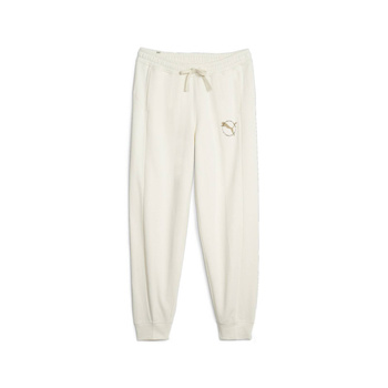 Spodnie dresowe damskie Puma BETTER SPORTSWEAR TR CL beżowe 67606999