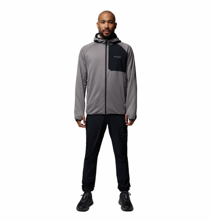 Bluza z kapturem męska Columbia TRIPLE CANYON II szara 2094973023