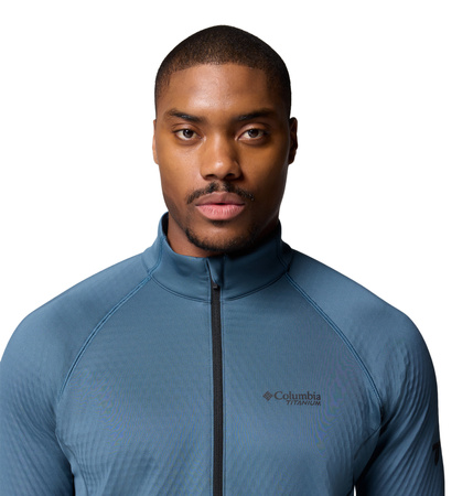Longsleeve męski Columbia CRYSTAL LEAF niebieski 2094983429