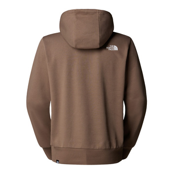 Bluza z kapturem męska The North Face SIMPLE DOME brązowa NF0A89FCBOW