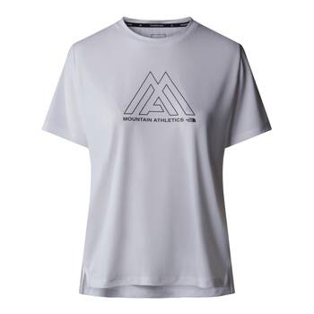 Koszulka trekkingowa damska The North Face MOUNTAIN ATHLETICS FLEX biała NF0A8944FN4