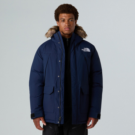 Parka wodoodporna męska The North Face MCMURDO granatowa NF0A5GJF8K2