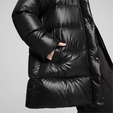 Kurtka z kapturem damska Puma STYLE DOWN czarna 62649101