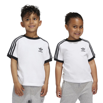 Koszulka dziecięca adidas 3 STRIPES biała JE0517