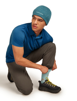 Skarpety męskie Icebreaker LIFESTYLE ULTRALIGHT CREW niebieskie IB0A574E0H4