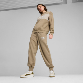 Spodnie dresowe damskie Puma SQUAD TR beżowe 68249567